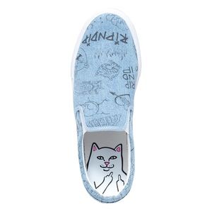 Ripndip denim marker slip on shoes Men’s size 7